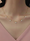 Invisible Necklace for Women, Handmade Floating Pendant Design