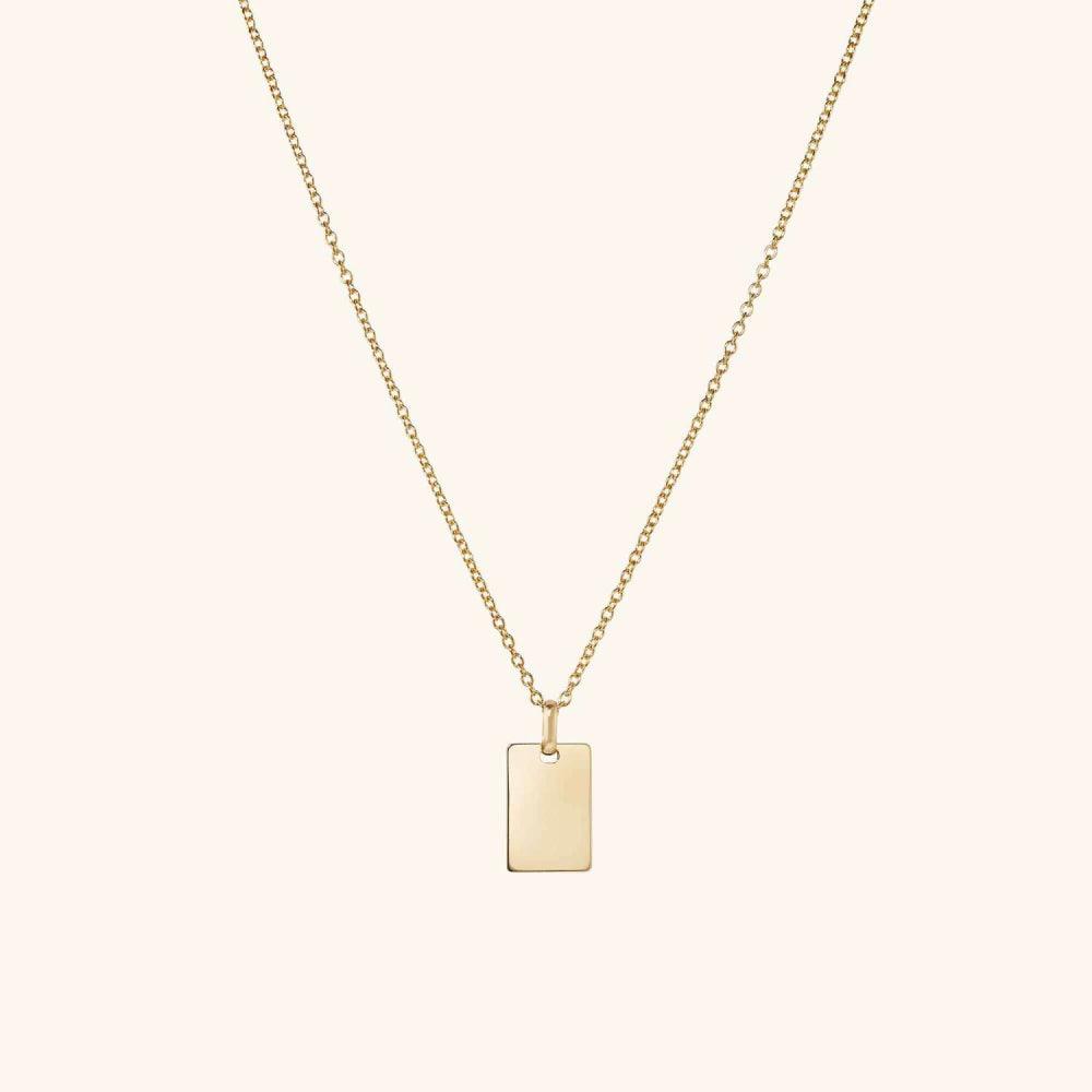 Chain Tag Necklace
