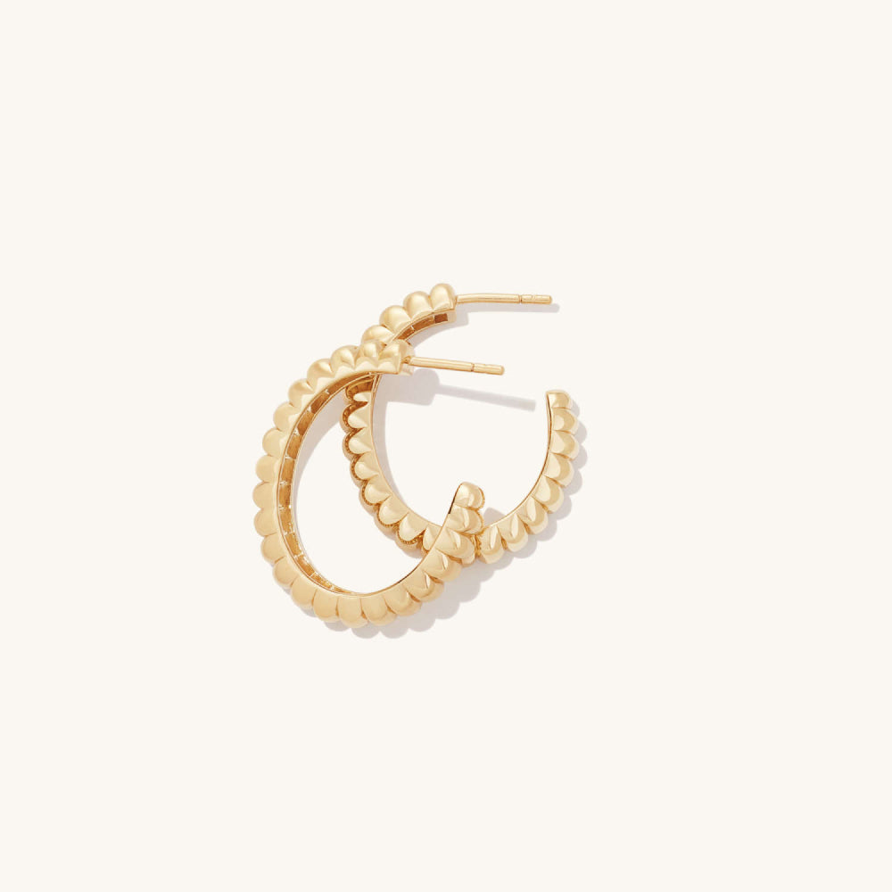 Large Charlotte Hoops