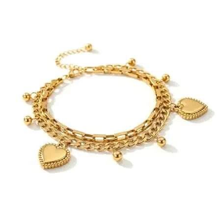 Hearts All Over Bracelet for Women - Jewellery Gift for Girls & Women, Jados Fashion