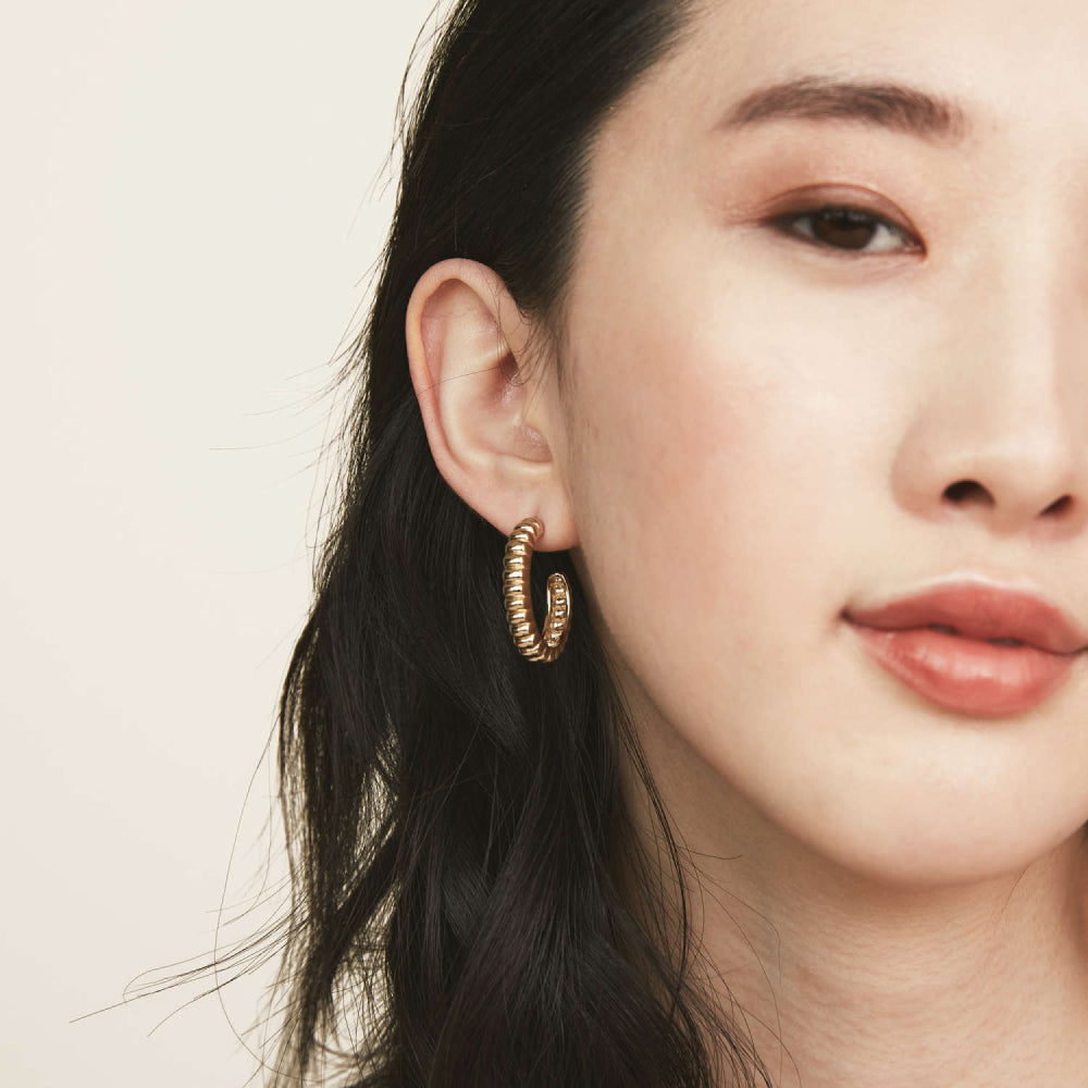Large Charlotte Hoops