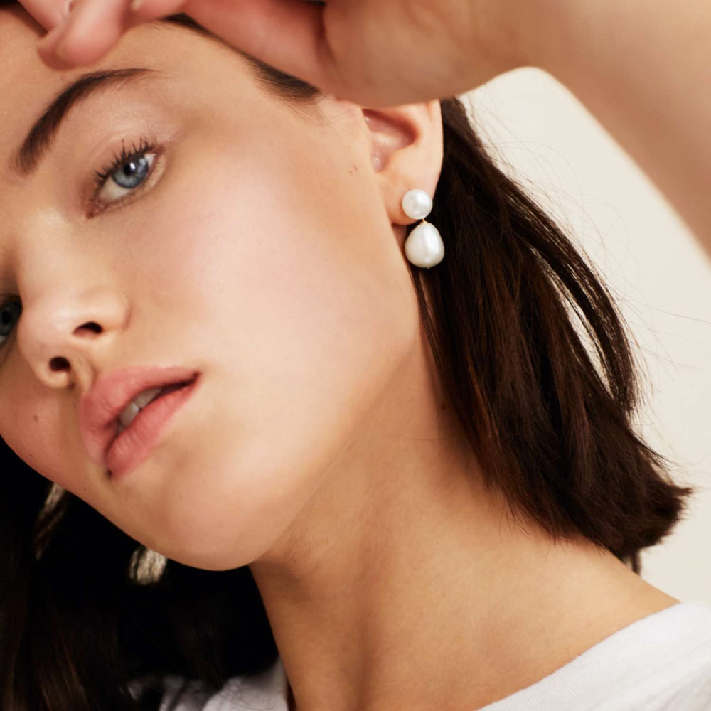 Pearl Drop Earrings