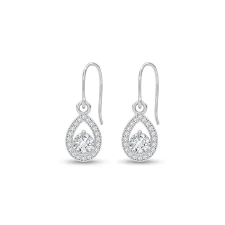925 Sterling Silver Luna Drop Earrings for Women & Girls Daily Wear - Jados Fashion