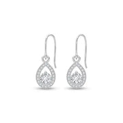 925 Sterling Silver Luna Drop Earrings for Women & Girls Daily Wear - Jados Fashion
