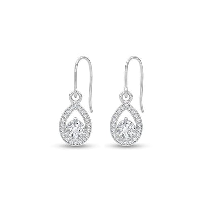 925 Sterling Silver Luna Drop Earrings for Women & Girls Daily Wear