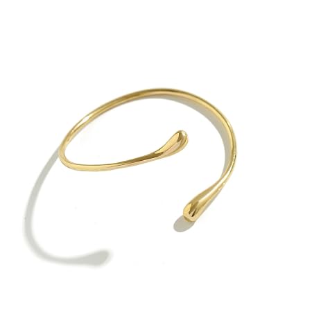 Shining Diva Fashion Gold Plated Stylish Kada Bajuband Bracelet Armlet for Women and Girls (16643b)
