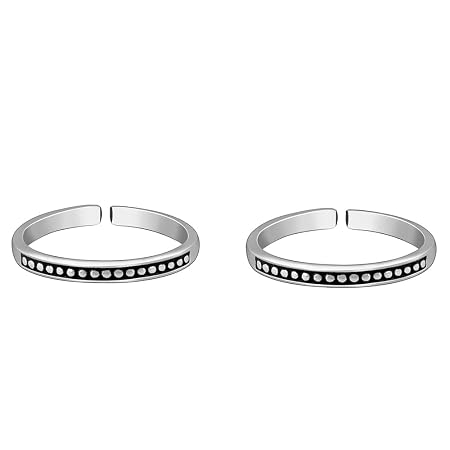 GIVA 925 Silver Toe Rings |Anniversary Birthday Wedding Gifts for Women &Girls