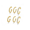 Non-Piercing Ear Cuff & Hoop Earrings Set for Women, 6 Pieces