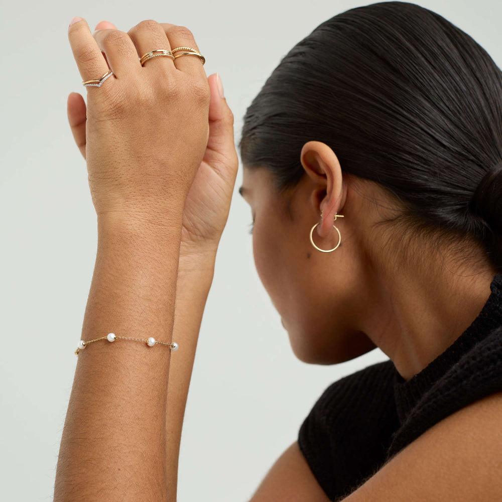 Pearl Satellite Bracelet