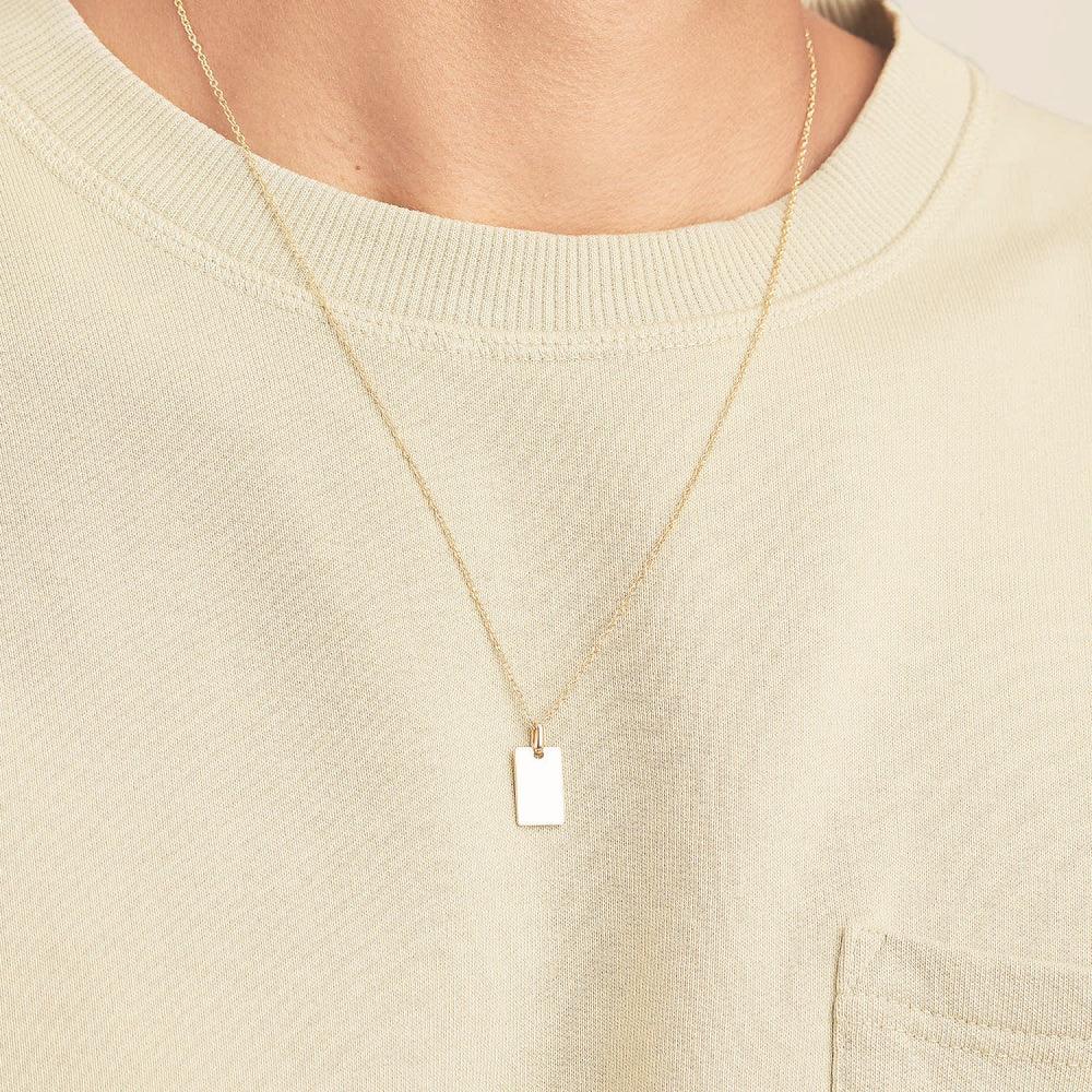 Chain Tag Necklace