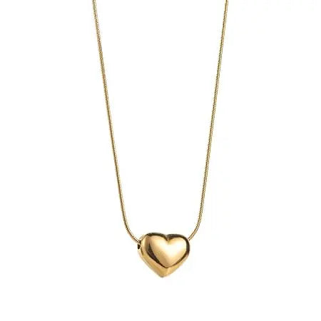 pendant necklace chain for women girls Love anti tarnish stainless steel - Jados Fashion