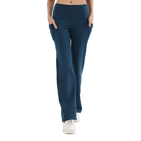 NITE FLITE Women Yoga Pant (Teal)