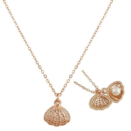 Pendant For Girls Women Ladies girlfriend Wife Moti Shell Pearl Necklace