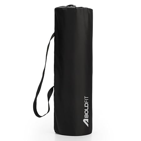 Boldfit Yoga Bag - Durable, Lightweight & Stylish with Drawstring Closure and Strap, Premium Carry Bag, Yoga Mat Not Included