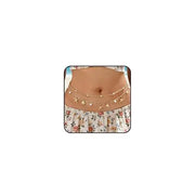 Gold Plated Starfish Seashell Waist Chain for Women Adjustable Layered - Jados Fashion
