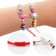 Friendship Bracelets for Girls, 12-Piece Set Features Vibrant Unicorn Designs - Jados Fashion