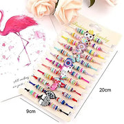 Friendship Bracelets for Girls, 12-Piece Set Features Vibrant Unicorn Designs - Jados Fashion