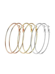 Hoop Earrings for Women | Big Hoops Bali Combo of 3 Pairs Earrings for - Jados Fashion