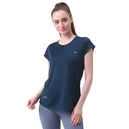 berge' Ladies Polyester Dry Fit Western Shirts & Tshirts for Women, Quick Drying & Breathable Fabric, Gym Wear Tees & Workout Tops