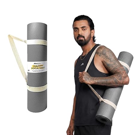 Boldfit Yoga Mats for Women Yoga mat for Men Exercise mat for Home Workout Yoga mat for Women Gym mat Anti Slip Yoga mat 6mm Workout mat Yoga Mat for Kids Yoga Mate Gym mats for Workout at Home