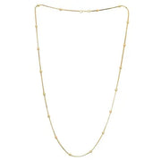 Gold Plated Traditional Design Long Necklace/Chain for Women and Girls - Jados Fashion