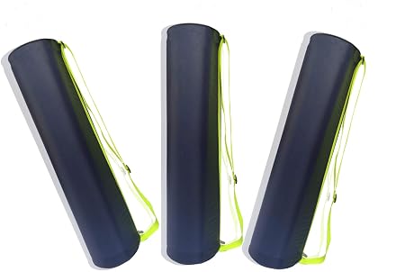 Panchtatava Yoga Mat Cover with Adjustable Shoulder Strap-Stylish Parachute Blue Yoga Bag (3)