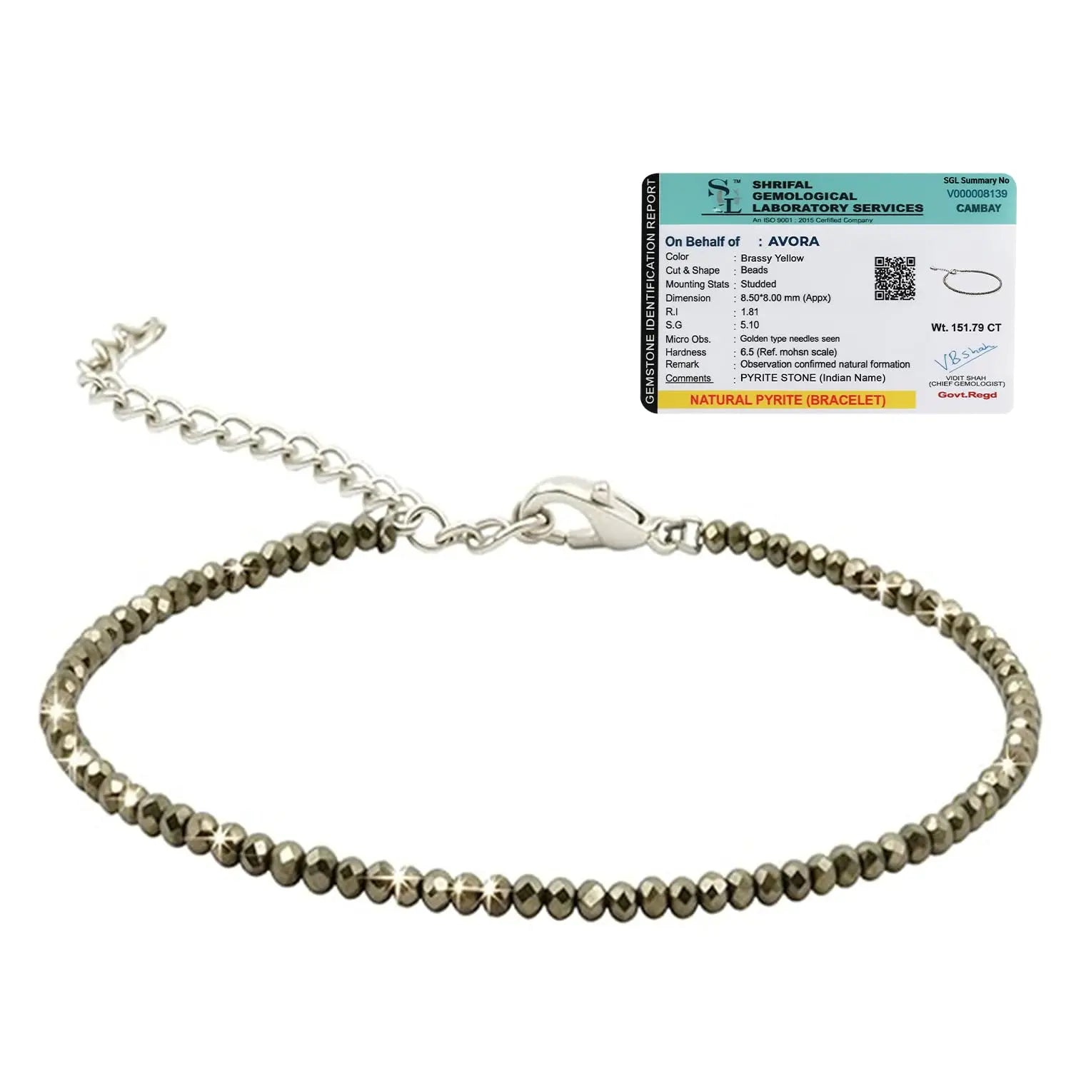 Raw Pyrite Anklet for Women, Adjustable Crystal Payal - Jados Fashion