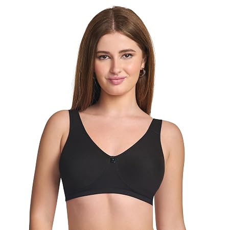 TRYLO COMFORTFIT-BRA-38-BLACK-C-CUP