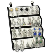 Ishq-E-Jhumka Oxidized Designer Earrings Set of 12 With Folding Jewelry Box - Jados Fashion