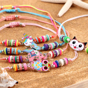 Friendship Bracelets for Girls, 12-Piece Set Features Vibrant Unicorn Designs - Jados Fashion