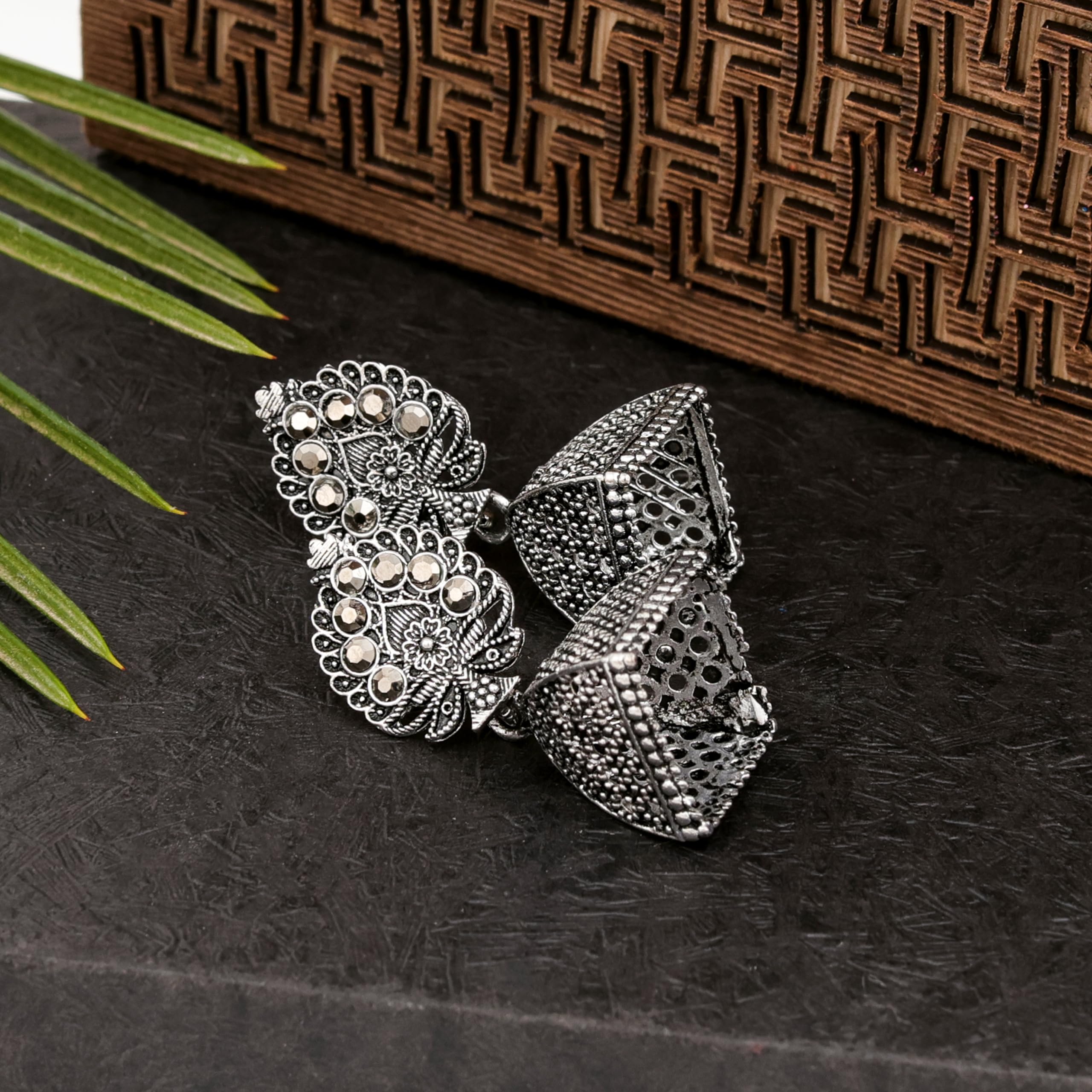 12 Earrings For Women Floral Vintage Design Traditional Drop Jhumke For Women Girls