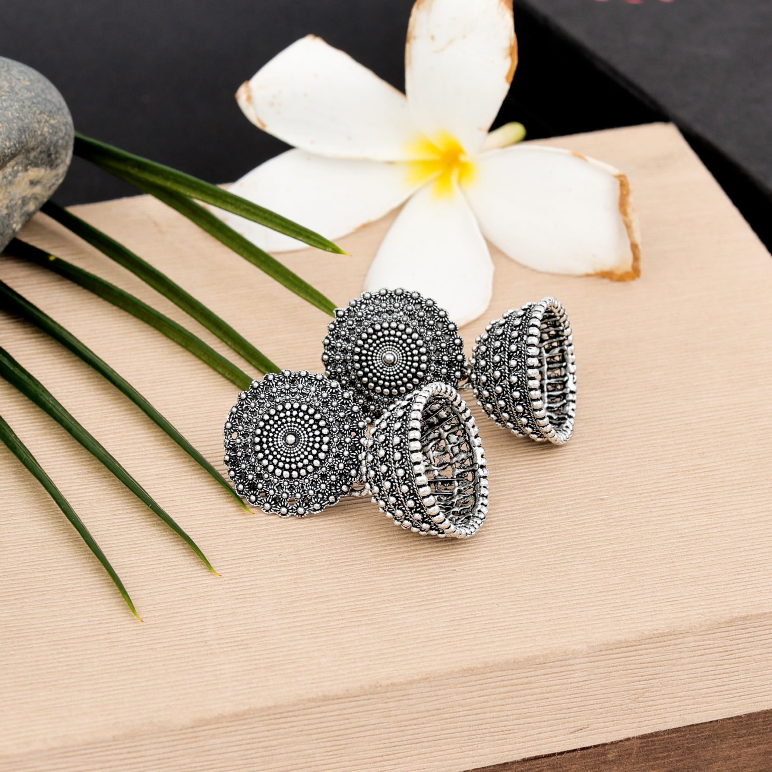 12 Earrings For Women Floral Vintage Design Traditional Drop Jhumke For Women Girls