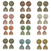 Fancy Fashion Jewellery Jhumka meenakari oxidised kundans flower Earrings