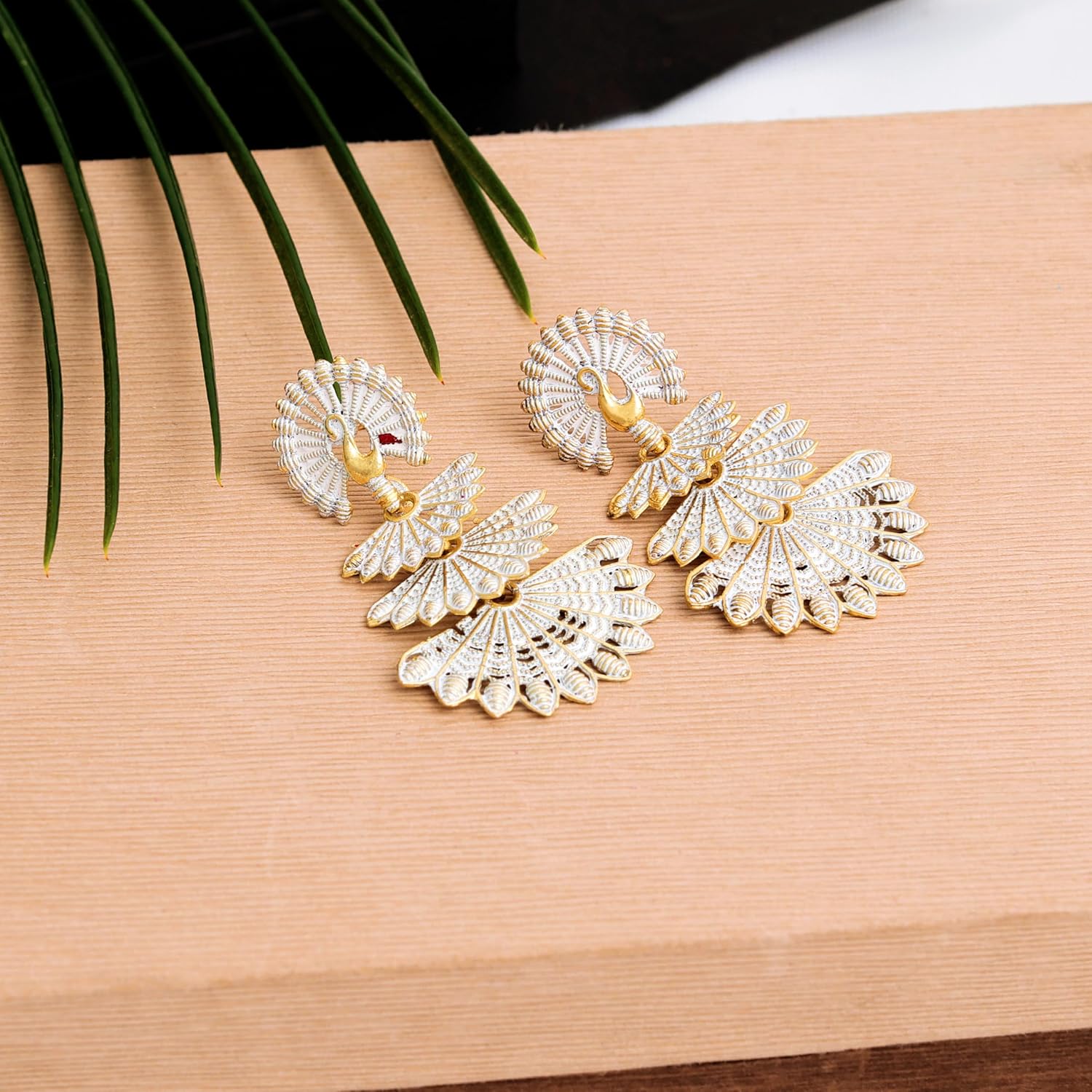 12 Earrings For Women Floral Vintage Design Traditional Drop Jhumke For Women Girls